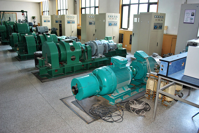 泽库某热电厂使用我厂的YKK高压电机提供动力
